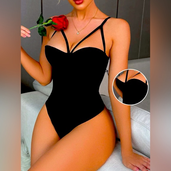 MAKE AN OFFER!! SHEIN Cut Out Underwire Shapewear Bodysuit - Picture 1 of 7